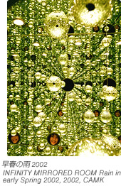 INFINITY MIRRORED ROOM Rain in earty 2002